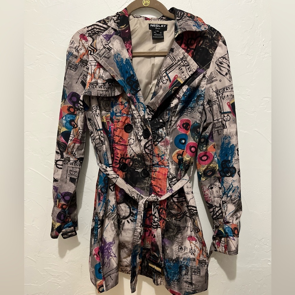 Neslay Paris vintage trench coat